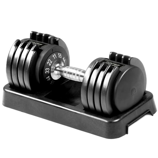 PRCTZ 11-55lb Adjustable Dumbbell, Single, Available in 25lb & 55lb